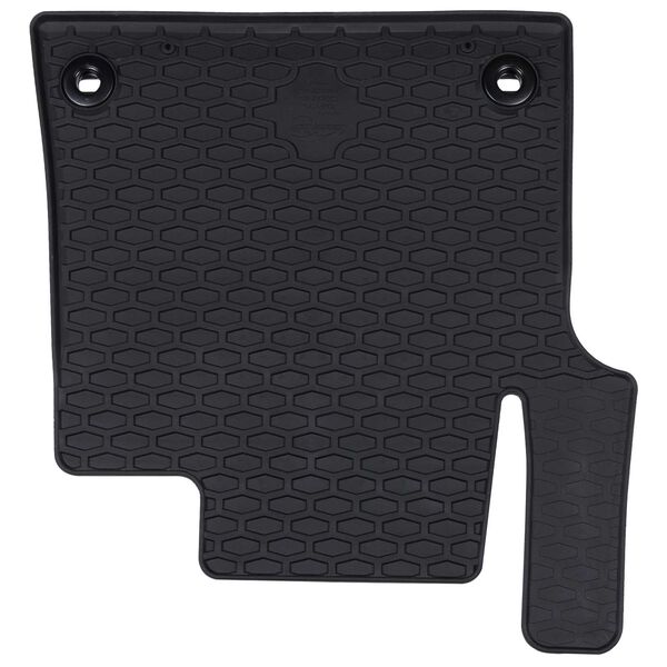 vidaXL Autokoberec 3 pcs Čern&aacute; TPE