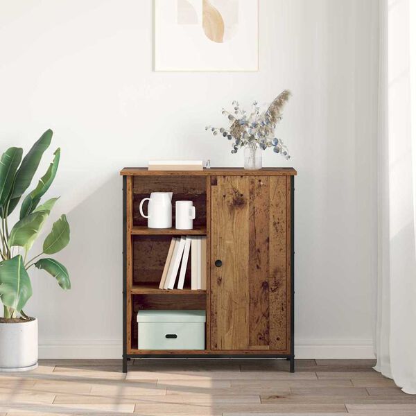 vidaXL Serv&iacute;rovac&iacute; skř&iacute;ň Star&eacute; dřevo 70 x 30 x 80 cm kompozitn&iacute; dřevo