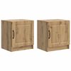 vidaXL Nočn&iacute; skř&iacute;ňka 2 pcs Dub artisan 43 x 34,5 x 47 cm