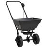 vidaXL Ručně tlačen&eacute; rozmetadlo soli PVC a ocel 80 x 46 x 75 cm 15 L