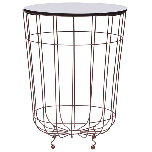 vidaXL Konferenční stolek zlatý Ø 40 cm