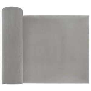 vidaXL S&iacute;ťovina 20 x 500 cm 120 Mesh Nerezov&aacute; ocel 201 Stř&iacute;brn&aacute;