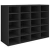 vidaXL Botn&iacute;k kompozitn&iacute; dřevo 92 x 30 x 67,5 cm čern&yacute;