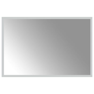 vidaXL Koupelnové zrcadlo s LED osvětlením 60x40 cm