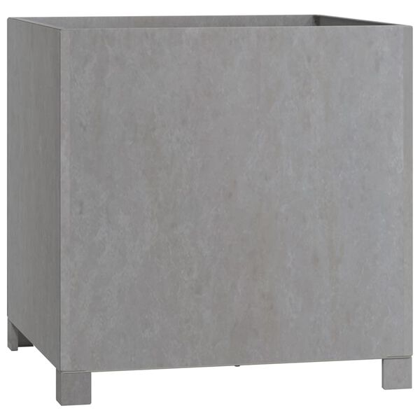 vidaXL Truhl&iacute;k s nohami rezav&yacute; 50 x 50 x 50 cm cortenov&aacute; ocel