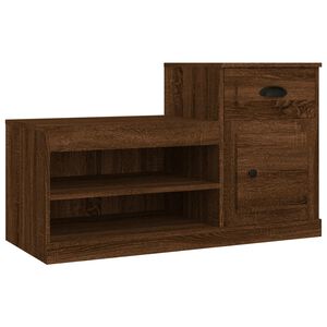 vidaXL Botn&iacute;k hněd&yacute; dub 100 x 42 x 60 cm kompozitn&iacute; dřevo