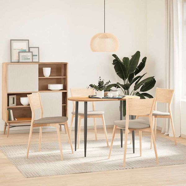 vidaXL Stoln&iacute; deska 100x50x2 cm masivn&iacute; dub ov&aacute;ln&yacute;