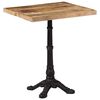 vidaXL Bistro stolek 60 x 60 x 77 cm hrub&eacute; mangovn&iacute;kov&eacute; dřevo