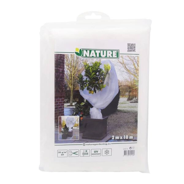 Nature Zimn&iacute; fleecov&yacute; kryt 30 g/m&sup2; b&iacute;l&yacute; 2 x 10 m