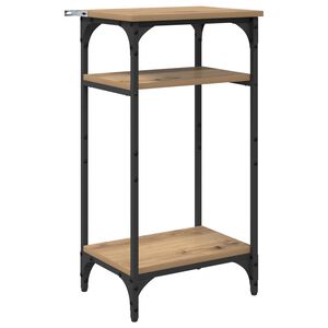 vidaXL Bočn&iacute; stůl Artisanov&yacute; dub 40 x 30 x 75 cm kompozitn&iacute; dřevo