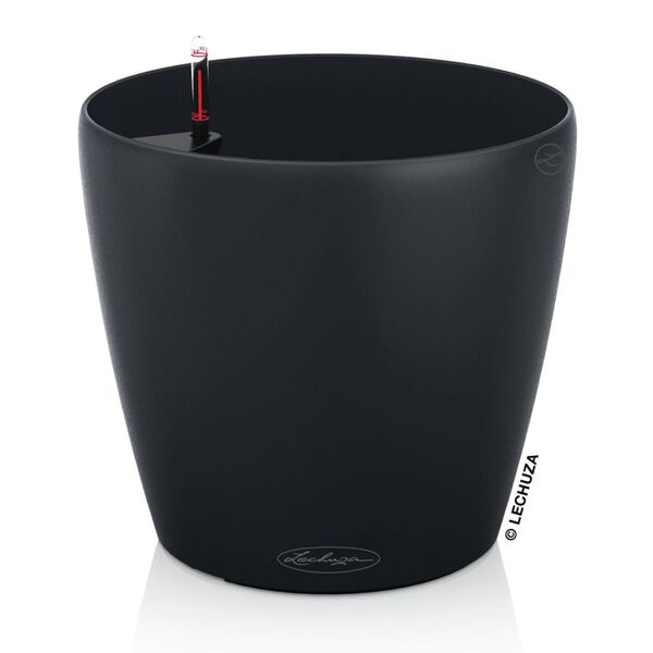 LECHUZA Květin&aacute;č CLASSICO Color 18 ALL-IN-ONE břidlicov&yacute;