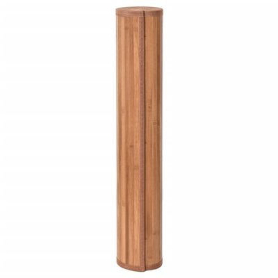vidaXL Koberec obdélníkový přírodní 100 x 400 cm bambus