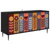 vidaXL Televizn&iacute; skř&iacute;ň ESSEN 102 x 33 x 51 cm Čern&yacute; dub