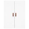vidaXL Skříň highboard bílá 69,5 x 34 x 180 cm kompozitní dřevo