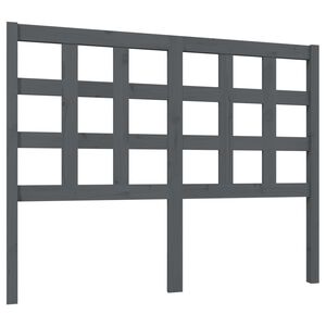 vidaXL Čelo postele &scaron;ed&eacute; 125,5 x 4 x 100 cm masivn&iacute; borovice
