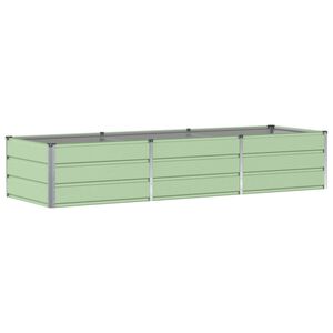 vidaXL Truhl&iacute;k Zelen&aacute; 240 x 80 x 45 cm Ocel