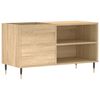 vidaXL Skř&iacute;ňka na LP desky dub sonoma 85x38x48 cm kompozitn&iacute; dřevo