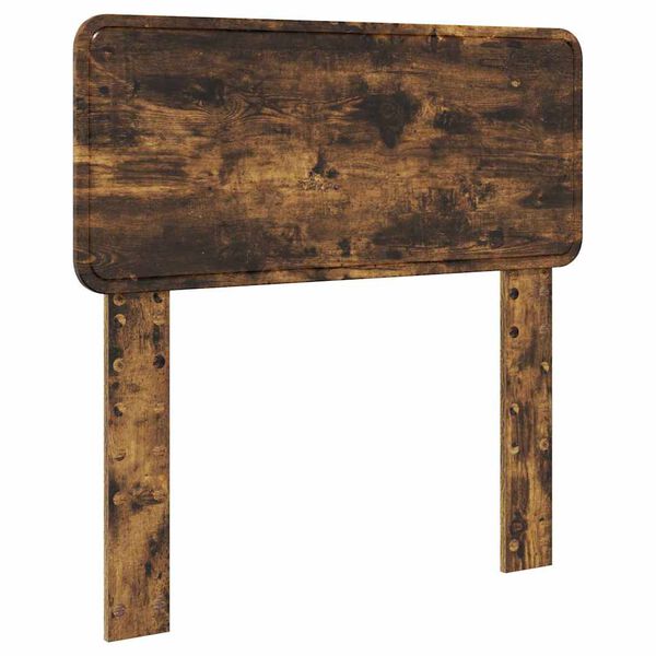 vidaXL Čelo postele s čelo Kouřov&yacute; dub 100 cm Kompozitn&iacute; dřevo