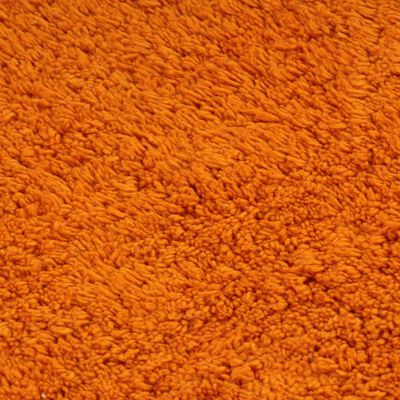 vidaXL Sada koupelnových předložek 3 kusy textilní oranžová