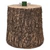 vidaXL Stojan na v&aacute;nočn&iacute; stromeček ve tvaru kmene Průměr 31 x 37 cm