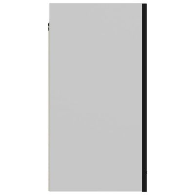 vidaXL Horní skříňka černá 60 x 31 x 60 cm dřevotříska