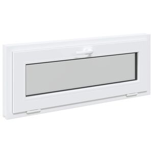 vidaXL Okeno do suter&eacute;nu RISOR 110 x 40 cm PVC a sklo