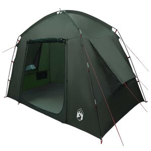 vidaXL Chata stan Arm&aacute;dně zelen&aacute; 210 x 210 x 138 cm Polyester