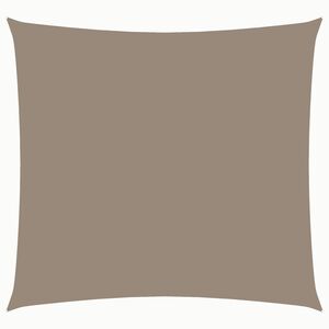 vidaXL St&iacute;n&iacute;c&iacute; plachta oxfordsk&aacute; l&aacute;tka čtvercov&aacute; 2,5 x 2,5 m taupe
