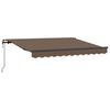 vidaXL Budsorovateln&eacute; zastře&scaron;en&iacute; Taupe 3,5 x 2 m textil