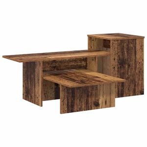vidaXL Konzolov&yacute; stolek Star&eacute; dřevo 91,5 x 35 x 38,5 cm