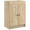 vidaXL Koupelnov&aacute; skř&iacute;ňka pod umyvadlo Dub sonoma 56 x 37,5 x 81 cm