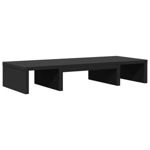 vidaXL Stojan na monitor čern&yacute; 60 x 24 x 10,5 cm kompozitn&iacute; dřevo