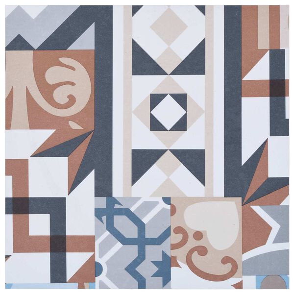 vidaXL Podlahov&aacute; prkna 55 pcs V&iacute;cebarevn&yacute; 5,11 m&sup2; PVC