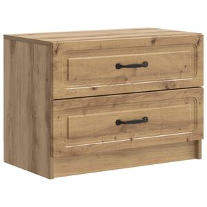 vidaXL Nočn&iacute; skř&iacute;ňka Dub artisan 62 x 34,5 x 44,5 cm Kompozitn&iacute; dřevo