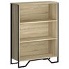 vidaXL Knihovna dub sonoma 80 x 31 x 106 cm kompozitn&iacute; dřevo