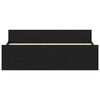 vidaXL R&aacute;m postele bez matrace čern&yacute; dub 150x200 cm kompozitn&iacute; dřevo