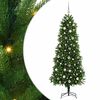 vidaXL V&aacute;nočn&iacute; stromeček s 300 LED diodami s stojanem Zelen&aacute; 240 cm PE