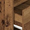 vidaXL Nočn&iacute; stolky 2 ks se z&aacute;suvkou old wood 25 x 31 x 66 cm
