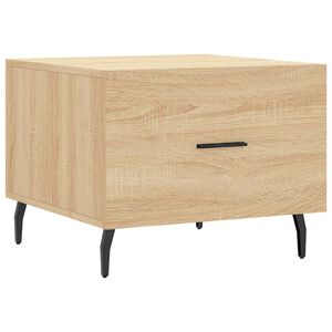 vidaXL Konferenčn&iacute; stolek dub sonoma 50 x 50 x 40 cm kompozitn&iacute; dřevo