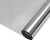 vidaXL Statick&aacute; reflexn&iacute; slunečn&iacute; f&oacute;lie na okna Stř&iacute;brn&aacute; 60 x 1000 cm