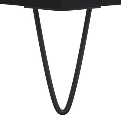 vidaXL Noční stolek černý 40 x 35 x 69 cm kompozitní dřevo