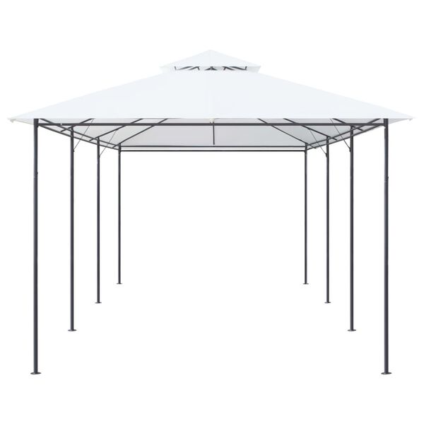 vidaXL Zahradní altán 600 x 298 x 270 cm bílý 180 g/m²