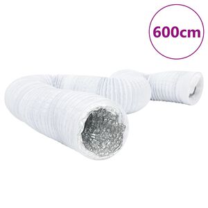 vidaXL Ventilačn&iacute; potrub&iacute; hlin&iacute;k a PVC 6 m &Oslash; 10 cm