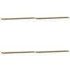 vidaXL Př&iacute;davn&eacute; police 4 ks dub artisan 60x10x1,5 cm kompozitn&iacute; dřevo