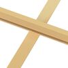 vidaXL Interi&eacute;rov&eacute; dveře &uacute;zk&eacute; zlat&eacute; 76x201,5 cm tvrzen&eacute; sklo a hlin&iacute;k