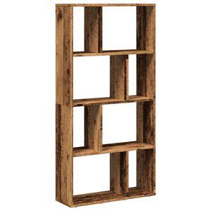 vidaXL Knihovna old wood 60 x 20 x 120,5 cm kompozitn&iacute; dřevo