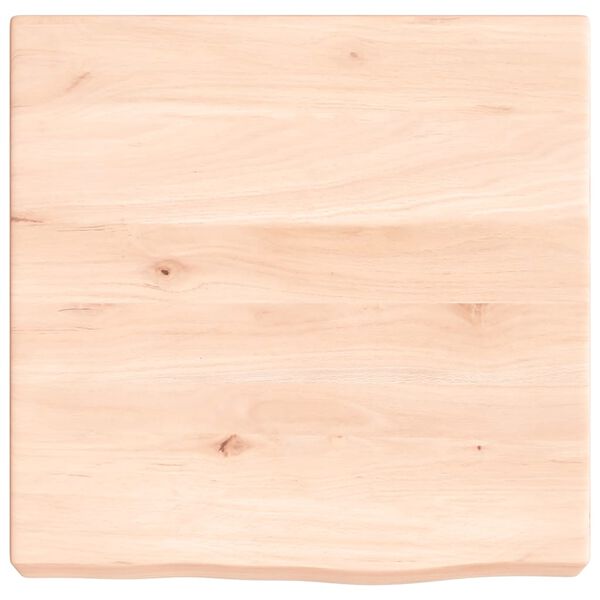 vidaXL N&aacute;stěnn&aacute; police 40x40x(2-6) cm neo&scaron;etřen&eacute; masivn&iacute; dubov&eacute; dřevo