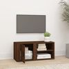 vidaXL TV skř&iacute;ňka hněd&yacute; dub 80 x 31,5 x 36 cm kompozitn&iacute; dřevo