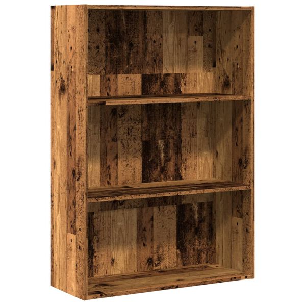 vidaXL Knihovna old wood 80 x 30 x 114 cm kompozitn&iacute; dřevo