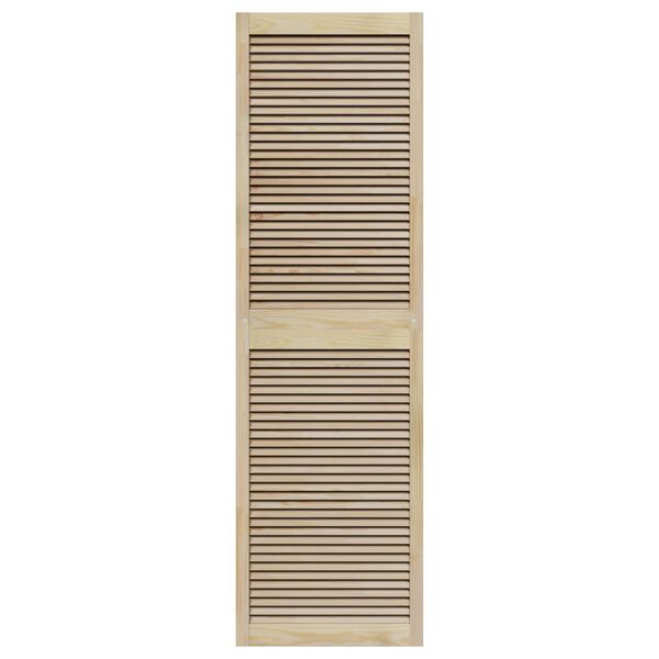 vidaXL Skříňové dveře se dveřmi 4 pcs Přírodní 140.5 x 2.1 x 49.5 cm